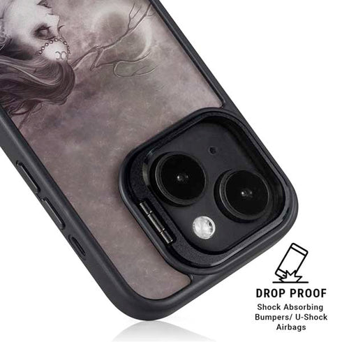 Alchemy Minnaloushe Moon iPhone 15 Kickstand Case